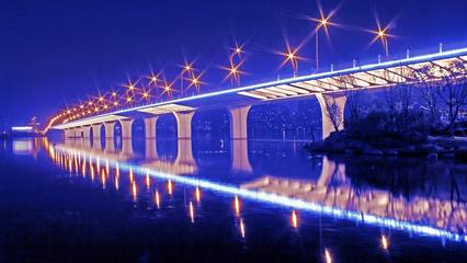 城市景觀亮化工程的大橋、立交橋景觀照明介紹